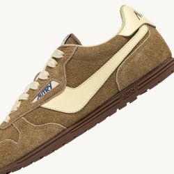 WINDSPIN LOW WOMAN SUEDE/LEATHER Couro/Rutabaga