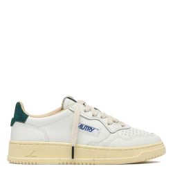 MEDALIST LOW MAN LEATHER/SUEDELOGO White/Dark Sea