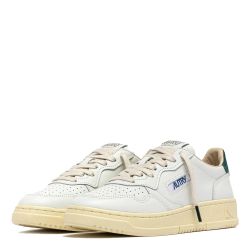MEDALIST LOW MAN LEATHER/SUEDELOGO White/Dark Sea