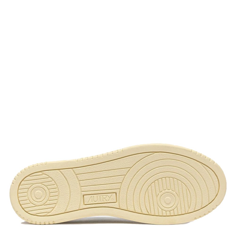 MEDALIST LOW WOMAN LEATHER/SUEDE White/Fig