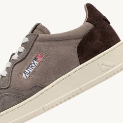 MEDALIST LOW MAN TRIC/SUEDE Taupe/Cotto
