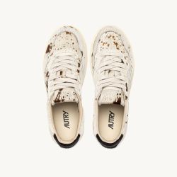 MEDALIST LOW WOMAN PONY/SAFARI Drip/Brn