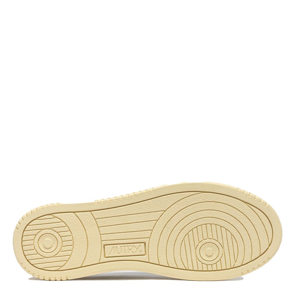 MEDALIST LOW WOMAN LEATHER/POLACE White/Leopard