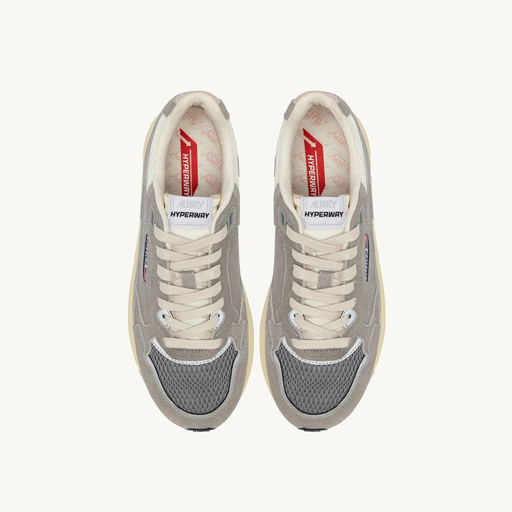 HYPERWAY LOW MAN SUEDE/MESH Pulmb/Silver